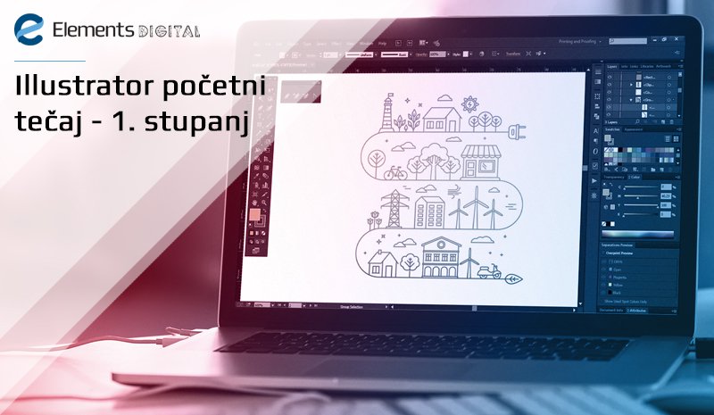 Illustrator početni tečaj - 1. stupanj Illustrator početni tečaj - 1. stupanj