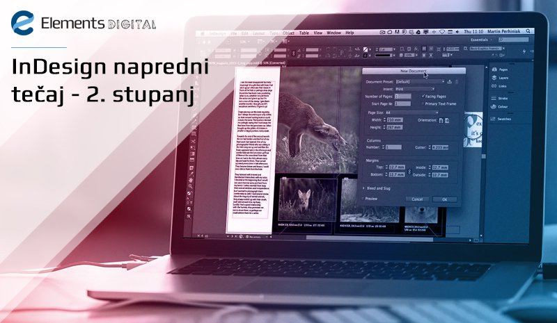 InDesign srednji tečaj - 2. stupanj InDesign srednji tečaj - 2. stupanj