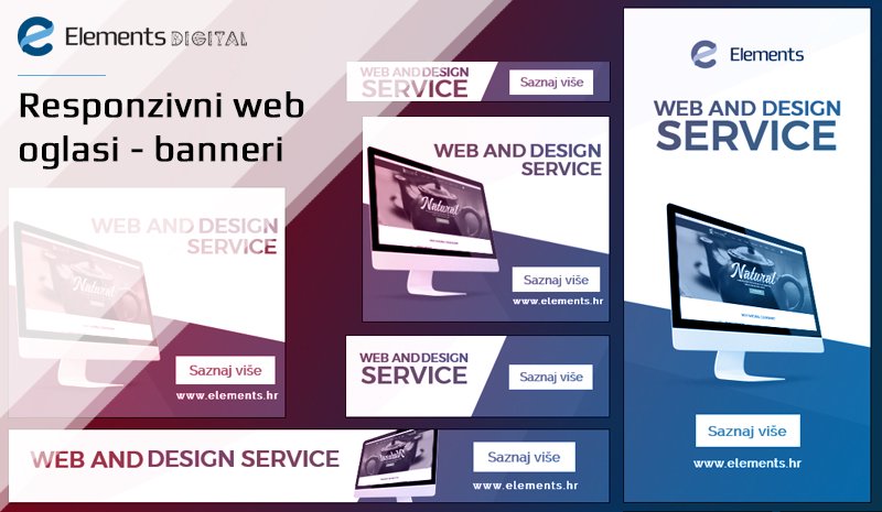 Responzivni web oglasi - banneri Responzivni web oglasi - banneri