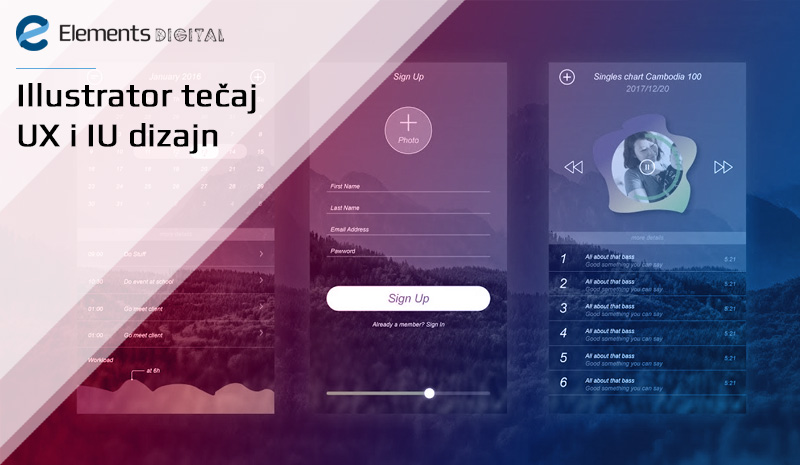Illustrator tečaj - UX i IU dizajn Illustrator tečaj - UX i IU dizajn