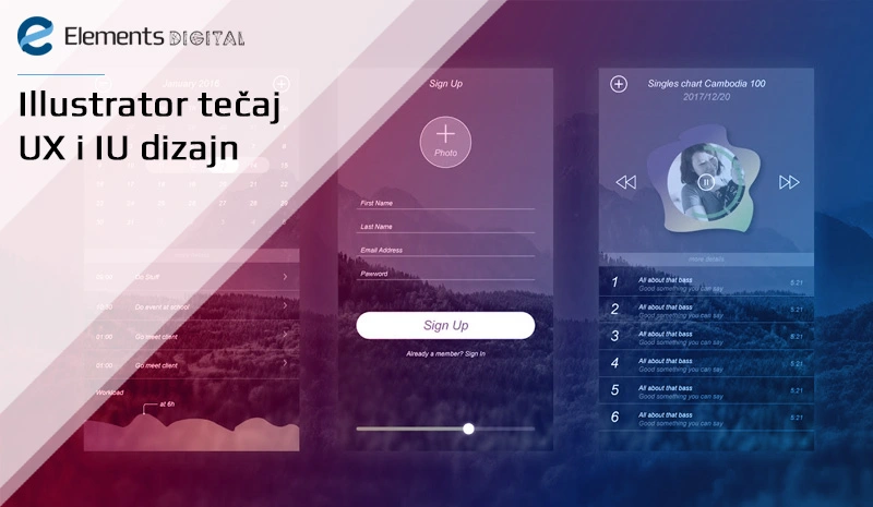 Illustrator tečaj - UX i IU dizajn