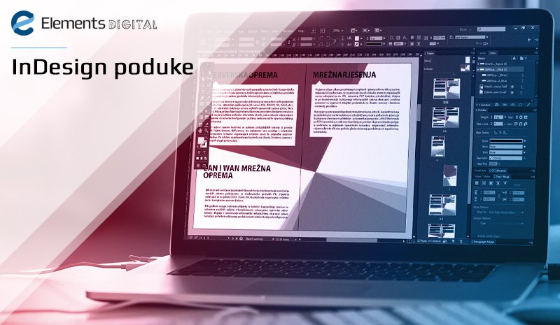 InDesign poduke i instrukcije InDesign poduke i instrukcije