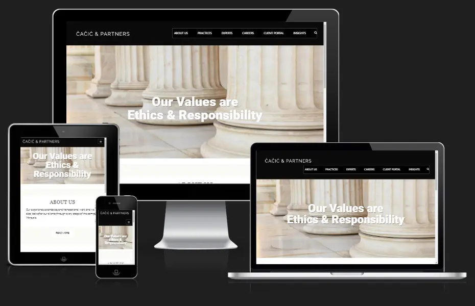 web stranica za odvjetnički ured